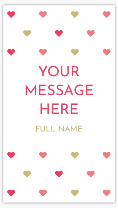Design Preview for Design Gallery: Valentine's Day Vinyl Banners, 52 x 91 cm
