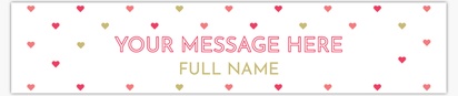 Design Preview for Design Gallery: Valentine's Day Vinyl Banners, 76 x 366 cm
