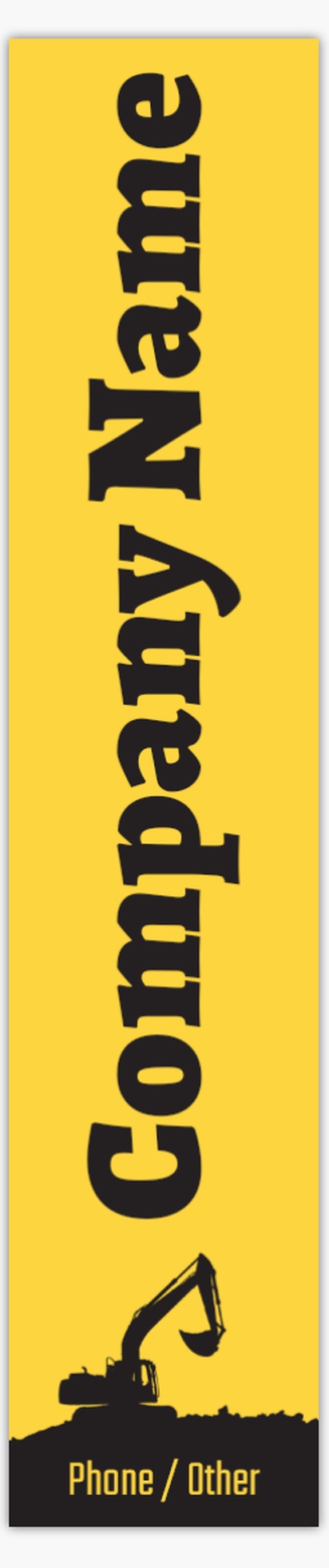 Design Preview for Design Gallery: Demolition Vinyl Banners, 76 x 366 cm