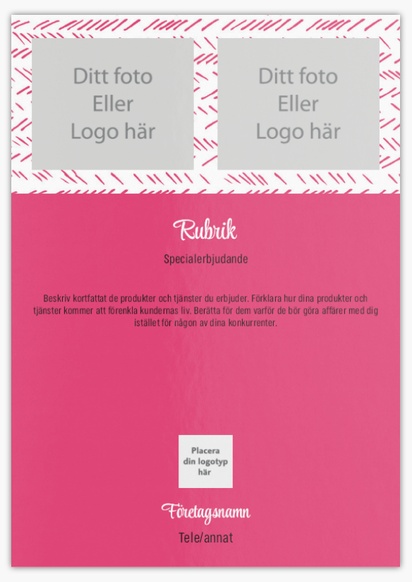 Förhandsgranskning av design för Designgalleri: Humor & skoj Flyers och broschyrer,  Ingen falsning A5 (148 x 210 mm)