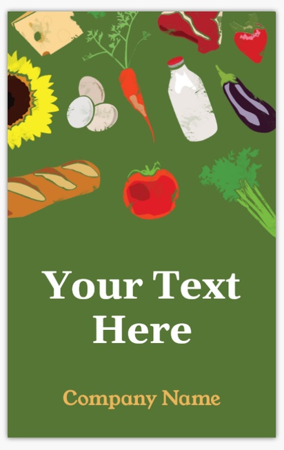 Design Preview for Design Gallery: Groceries Vinyl Banners, 76 x 122 cm
