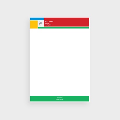 Design Preview for Design Gallery: Networking Cards Bulk Letterheads