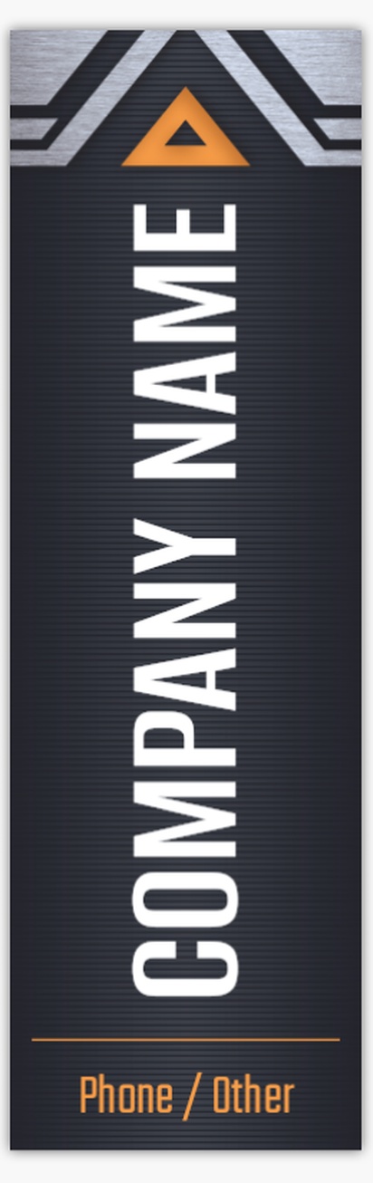 Design Preview for Design Gallery: Manufacturing & Distribution Vinyl Banners, 76 cm x 244 cm Vertical None Indoor Vinyl No