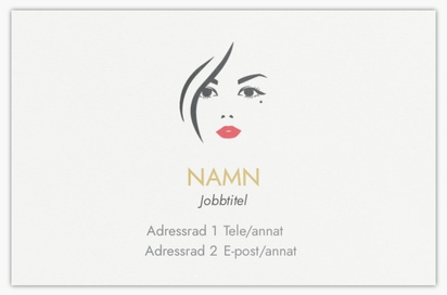 Förhandsgranskning av design för Designgalleri: Kosmetika & parfym Extratjocka visitkort, Standard (85 x 55 mm)