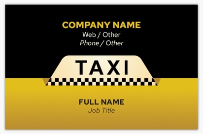 Design Preview for Design Gallery: Automotive & Transportation Recycled Matte Business Cards, Standard (85 x 55 mm)