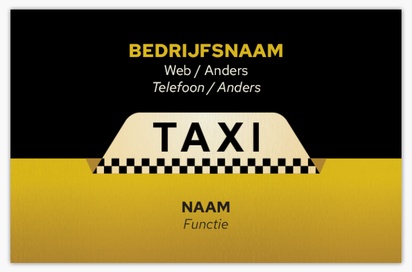 Voorvertoning ontwerp voor Ontwerpgalerij: Taxi Visitekaartjes natuurpapier