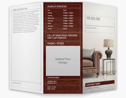 Design Preview for Design Gallery: Home Staging Custom Brochures, 8.5" x 11" Tri-fold