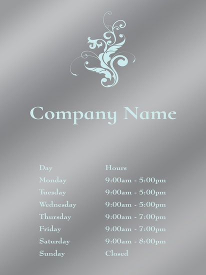 Design Preview for Templates for Window Decals , 32 x 50 cm