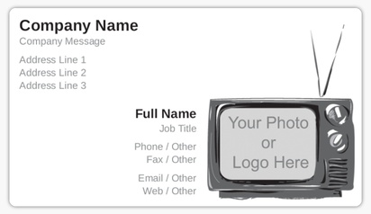 Design Preview for Design Gallery: Electronics Business Card Stickers