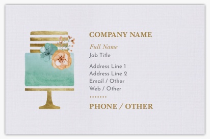 Design Preview for Design Gallery: Event Planning & Entertainment Linen Business Cards
