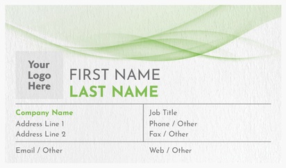 Design Preview for Design Gallery: Health & Wellness Natural Textured Business Cards