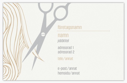 Förhandsgranskning av design för Designgalleri: Skönhet & spa Visitkort med återvunnet matt papper, Standard (85 x 55 mm)
