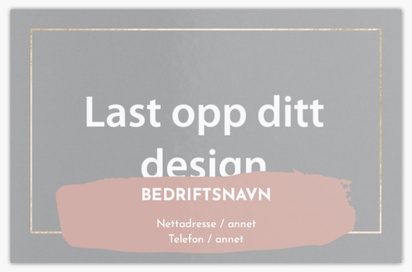 Forhåndsvisning av design for Designgalleri: Visittkort med metallisk overflate