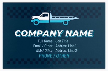 Design Preview for Design Gallery: Breakdown Recovery Metallic Business Cards