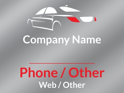 Design Preview for Templates for Automotive & Transportation Window Decals , 90 x 120 cm