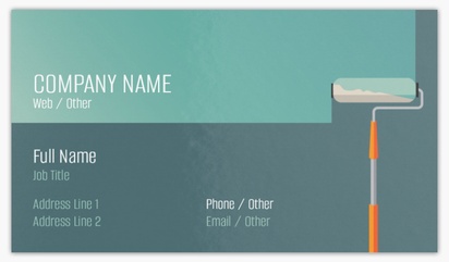Design Preview for Design Gallery: Painting & Decorating Standard Visiting Cards