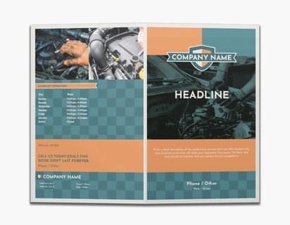 Design Preview for Design Gallery: Auto Dealers Custom Brochures, 8.5" x 11" Bi-fold