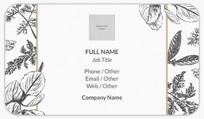 Design Preview for Spas Rounded Corner Business Cards Templates, Standard (3.5" x 2")