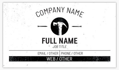 Design Preview for Design Gallery: Ultra Thick Business Cards