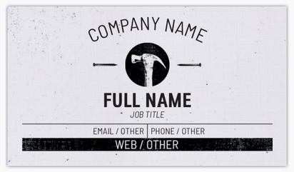 Design Preview for Design Gallery: Linen Business Cards, Standard (3.5" x 2")