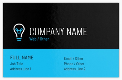Design Preview for Design Gallery: Business Services Metallic Business Cards