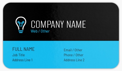 Design Preview for Construction, Repair & Improvement Rounded Corner Business Cards Templates, Standard (3.5" x 2")
