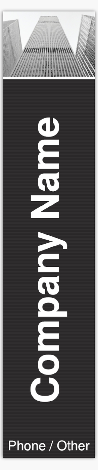 Design Preview for Design Gallery: Financial Consulting Vinyl Banners, 76 x 366 cm