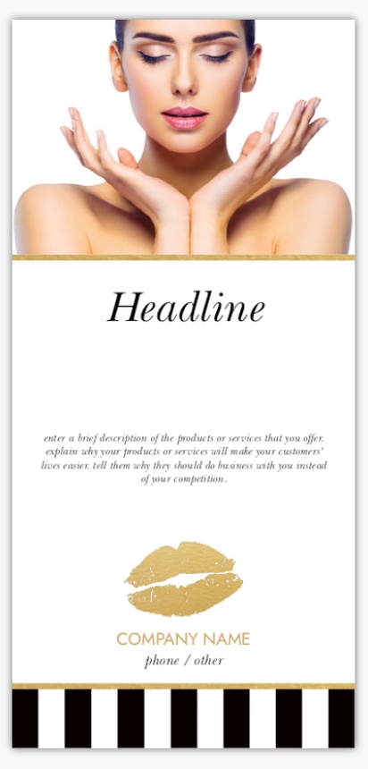 Design Preview for Design Gallery: Beauty & Spa Flyers, None DL