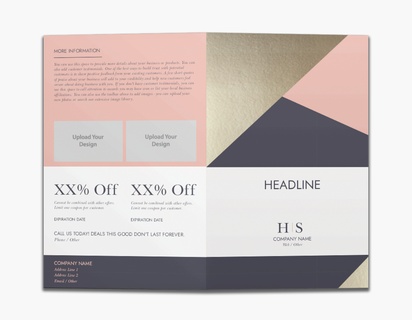 Design Preview for Design Gallery: Graphic Design Custom Brochures, 8.5" x 11" Bi-fold
