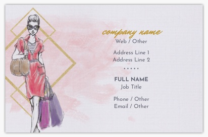 Design Preview for Design Gallery: Bags & Accessories Linen Business Cards