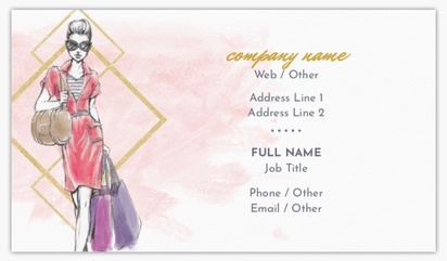 Design Preview for Design Gallery: Retail & Sales Matte Visiting Cards, Standard (89 x 51 mm)