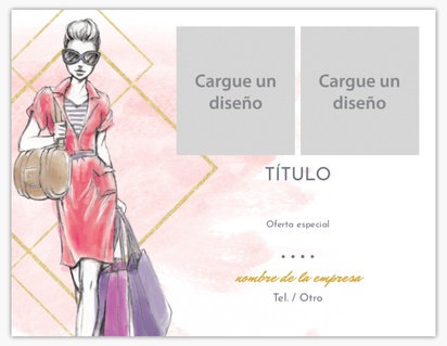 Un boutique monedero diseño rosa gris para Eventos con 2 imágenes