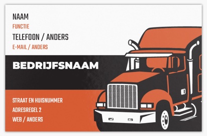 Voorvertoning ontwerp voor Ontwerpgalerij: Vrachtwagenchauffeur Extra dikke visitekaartjes, Standaard (85 x 55 mm)