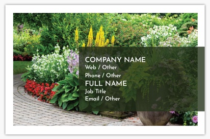 Design Preview for Design Gallery: Nature & Landscapes Textured Uncoated Business Cards