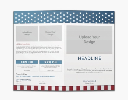 A america usa white blue design for Election with 3 uploads