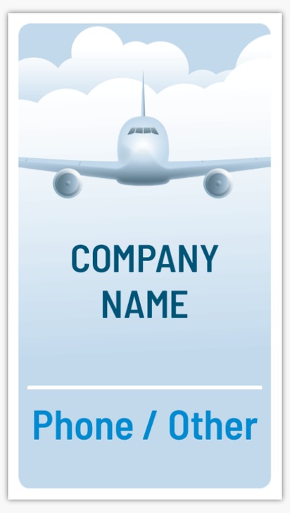 Design Preview for Design Gallery: Airlines Vinyl Banners, 52 x 91 cm