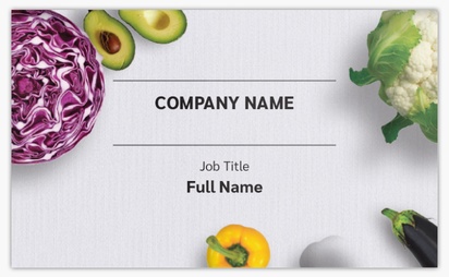 Design Preview for Design Gallery: Grocery Stores Classic Visiting Cards