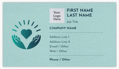 Design Preview for Education & Child Care Pearl Business Cards Templates, Standard (3.5" x 2")