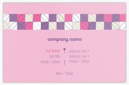 Design Preview for Design Gallery: Patterns & Textures Metallic Business Cards