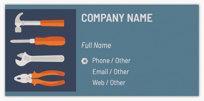 Design Preview for Handyman Business Cards Templates & Designs, Slim (85 x 40 mm)
