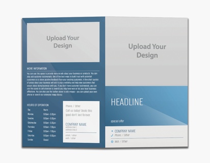 Design Preview for Technology Custom Brochures Templates, 8.5" x 11" Bi-fold