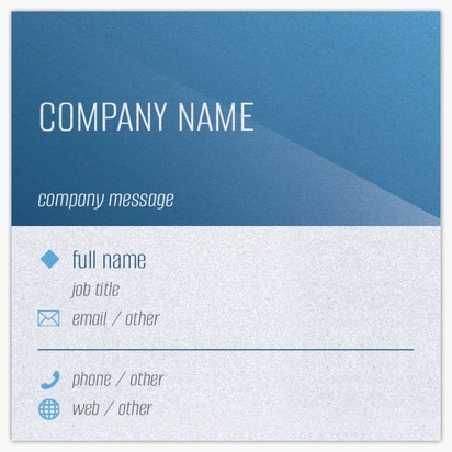 Design Preview for Design Gallery: IT Consulting Pearl Business Cards