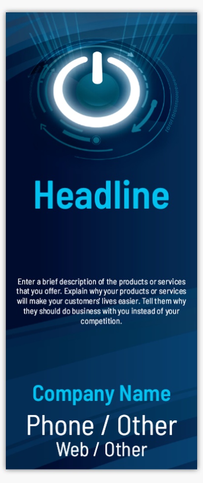Design Preview for Design Gallery: Network Administration Vinyl Banners, 76 x 183 cm