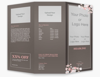 A hairdresser beauty salon gray design for Events with 5 uploads