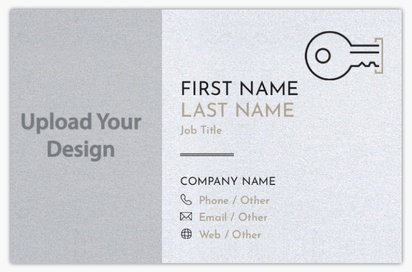 Design Preview for Design Gallery: Estate Agents Pearl Business Cards