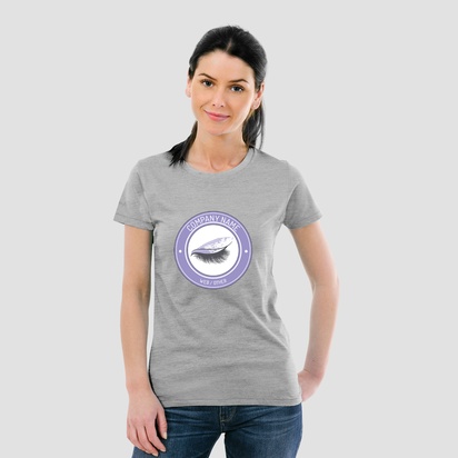 Design Preview for Design Gallery: Women's Cotton T-Shirts