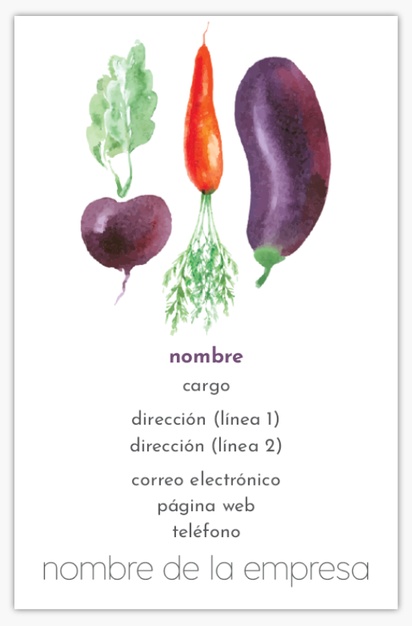 Vista previa del diseño de Galería de diseños de tarjetas de visita textura rugosa para mercado de productos agrícolas