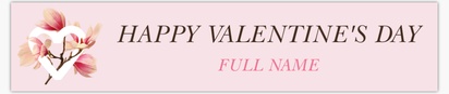 Design Preview for Design Gallery: Valentine's Day Vinyl Banners, 76 x 366 cm