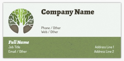 Design Preview for Design Gallery: Agriculture & Farming Slim Business Cards