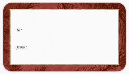 Design Preview for Design Gallery: Seasonal Custom Stickers, Rounded Rectangle   8.7 x 4.9 cm